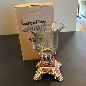 Southern Living at Home Historic Bell Jar candle holder small.